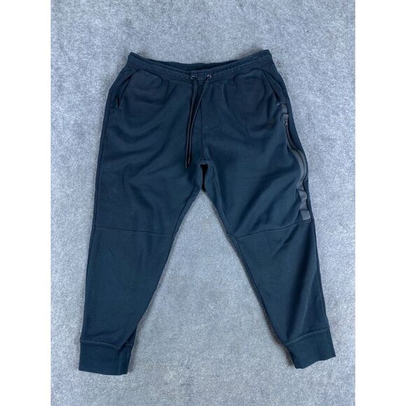 Nike Joggers Womens Plus Size 1X Black Sportswear Tech Fleece Tapered AH2856-010 - Picture 1 of 13